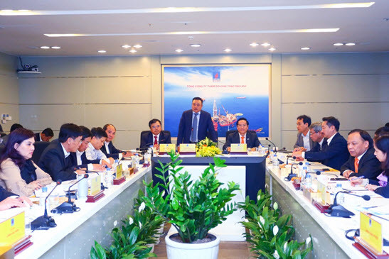 Chủ tịch Hội đồng thành viên PVN Trần Sỹ Thanh chủ trì buổi làm việc với PVEP Chủ tịch Hội đồng thành viên PVN Trần Sỹ Thanh chủ trì buổi làm việc với PVEP