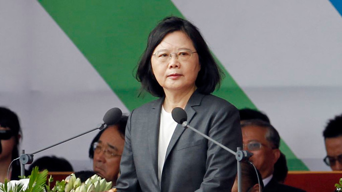 Nhà lãnh đạo Đài Loan Thái Anh Văn (Ảnh: AP)