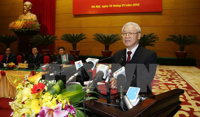 Tổng Bí thư tái khẳng định chống tham nhũng không có vùng cấm, ngoại lệ ảnh 2 Tổng Bí thư tái khẳng định chống tham nhũng không có vùng cấm, ngoại lệ ảnh 2