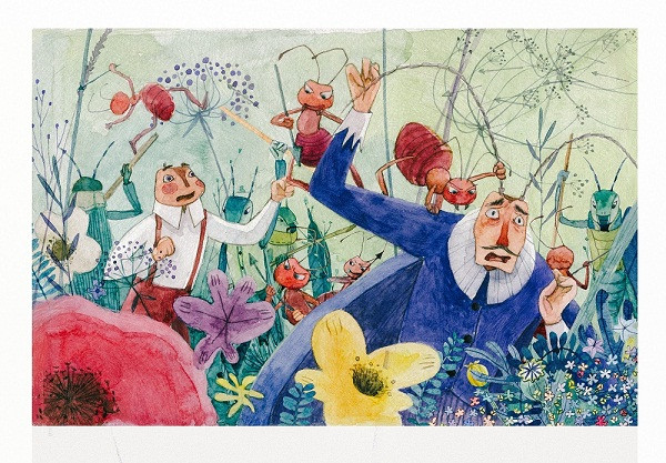 Tác phẩm của nghệ sĩ Đậu Thị Ngọc Vinh (Đậu Đũa) được giới thiệu trong triển lãm Tác phẩm của nghệ sĩ Đậu Thị Ngọc Vinh (Đậu Đũa) được giới thiệu trong triển lãm