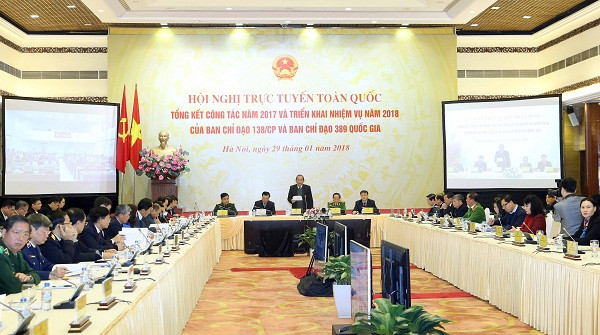 Toàn cảnh hội nghị. (Ảnh: Chinhphu.vn) Toàn cảnh hội nghị. (Ảnh: Chinhphu.vn)