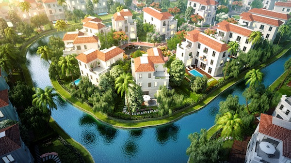 Hệ thống kênh đào sinh thái tại quần thể biệt thự nghỉ dưỡng BRG Coastal City. Hệ thống kênh đào sinh thái tại quần thể biệt thự nghỉ dưỡng BRG Coastal City.