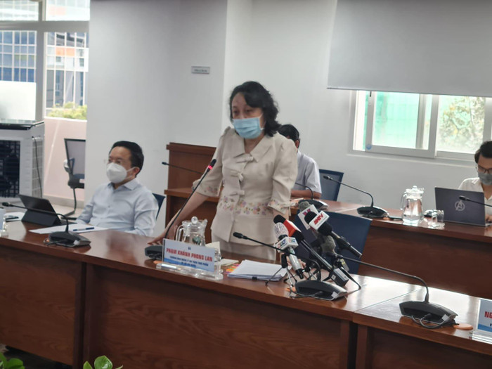 Bà Phạm Khánh Phong Lan - Trưởng Ban Quản lý An toàn thực phẩm Thành phố Hồ Chí Minh (ảnh: P.L)