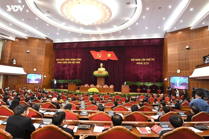 Hội nghị Trung ương 4 khóa XIII đã thống nhất ban hành Quy định mới về những điều đảng viên không được làm; coi đây là căn cứ, cơ sở quan trọng để xem xét, xử lý các vi phạm của cán bộ, đảng viên. (Ảnh: Ngọc Thành) Hội nghị Trung ương 4 khóa XIII đã thống nhất ban hành Quy định mới về những điều đảng viên không được làm; coi đây là căn cứ, cơ sở quan trọng để xem xét, xử lý các vi phạm của cán bộ, đảng viên. (Ảnh: Ngọc Thành)