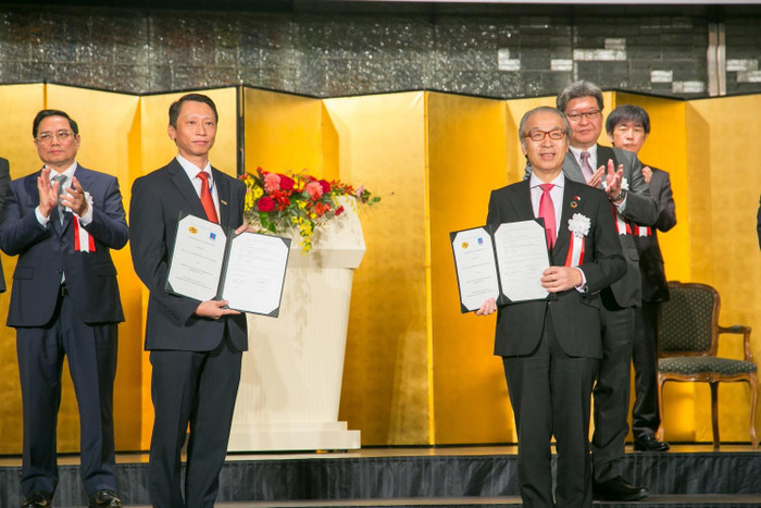 Thủ tướng Chính phủ Phạm Minh Chính chứng kiến Lễ trao MOU giữa PVEP và JX NOEX tháng 11/2021 Thủ tướng Chính phủ Phạm Minh Chính chứng kiến Lễ trao MOU giữa PVEP và JX NOEX tháng 11/2021
