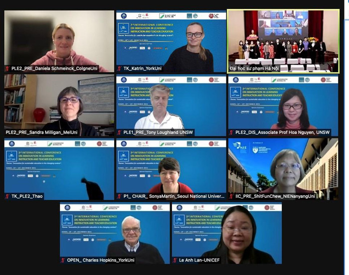 Ngày 11-12/12, Trường Đại học Sư phạm Hà Nội tổ chức Hội thảo khoa học quốc tế Đổi mới sáng tạo trong dạy học và đào tạo giáo viên lần 2. Ngày 11-12/12, Trường Đại học Sư phạm Hà Nội tổ chức Hội thảo khoa học quốc tế Đổi mới sáng tạo trong dạy học và đào tạo giáo viên lần 2.