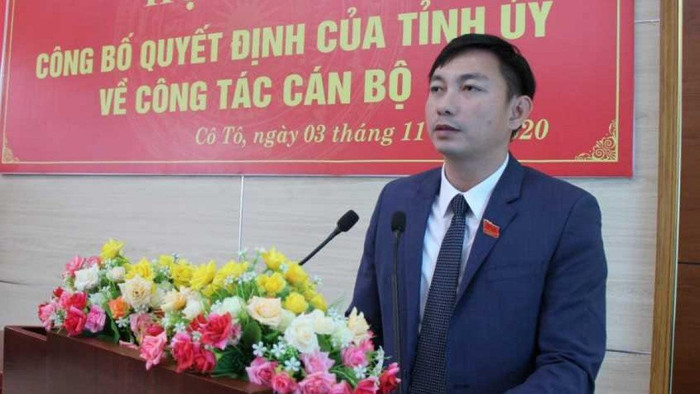 Ông Lê Hùng Sơn. (Ảnh: Cổng thông tin điện tử huyện Cô Tô, Quảng Ninh) Ông Lê Hùng Sơn. (Ảnh: Cổng thông tin điện tử huyện Cô Tô, Quảng Ninh)