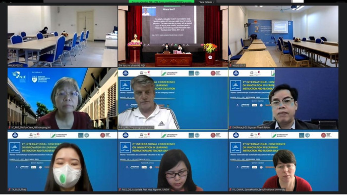 Hội thảo được tổ chức dưới hình thức trực tuyến và trực tiếp. Hội thảo được tổ chức dưới hình thức trực tuyến và trực tiếp.