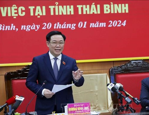 Chủ tịch Quốc hội Vương Đình Huệ. Ảnh: Nhan Sáng/TTXVN Chủ tịch Quốc hội Vương Đình Huệ. Ảnh: Nhan Sáng/TTXVN