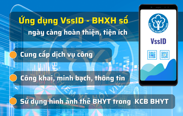 Ứng dụng VssID là bước đột phá trong công tác chuyển đổi số của ngành Bảo hiểm xã hội Việt Nam. Ứng dụng VssID là bước đột phá trong công tác chuyển đổi số của ngành Bảo hiểm xã hội Việt Nam.