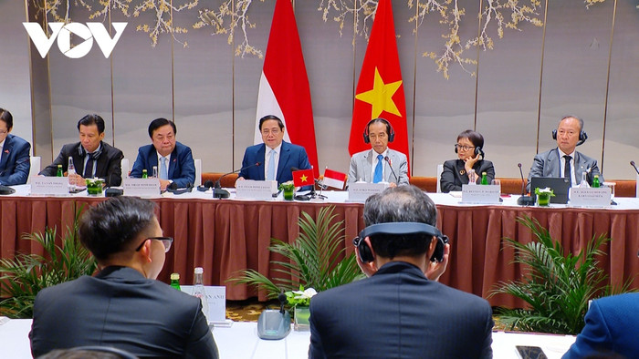 thủ tướng và tổng thống joko widodo đối thoại với doanh nghiệp 2 nước hình ảnh 1 thu tuong va tong thong joko widodo doi thoai voi doanh nghiep 2 nuoc hinh anh 1