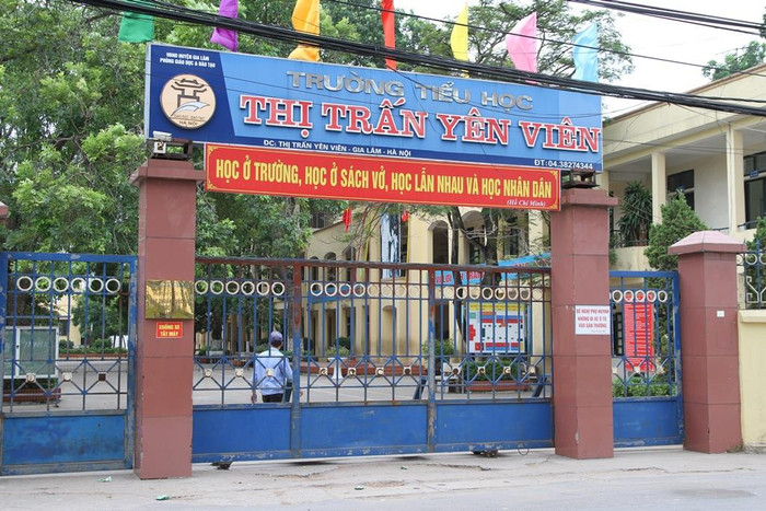 Nhiều phụ huynh phản ánh, Trường tiểu học thị trấn Yên Viên Nhiều phụ huynh phản ánh, Trường tiểu học thị trấn Yên Viên