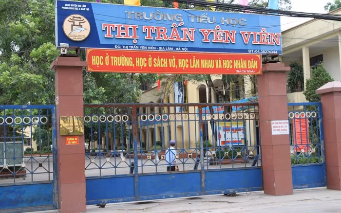 Trường tiểu học thị trấn Yên Viên đổ cho phụ huynh tự nguyện mua sách giá cao ảnh 1