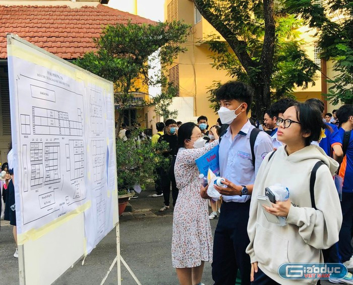 Thí sinh tham dự Kỳ thi đánh giá năng lực năm 2024 do Đại học Quốc gia Thành phố Hồ Chí Minh tổ chức (ảnh: V.D) gdvn-danhgiananglucdhkhtn.jpg
