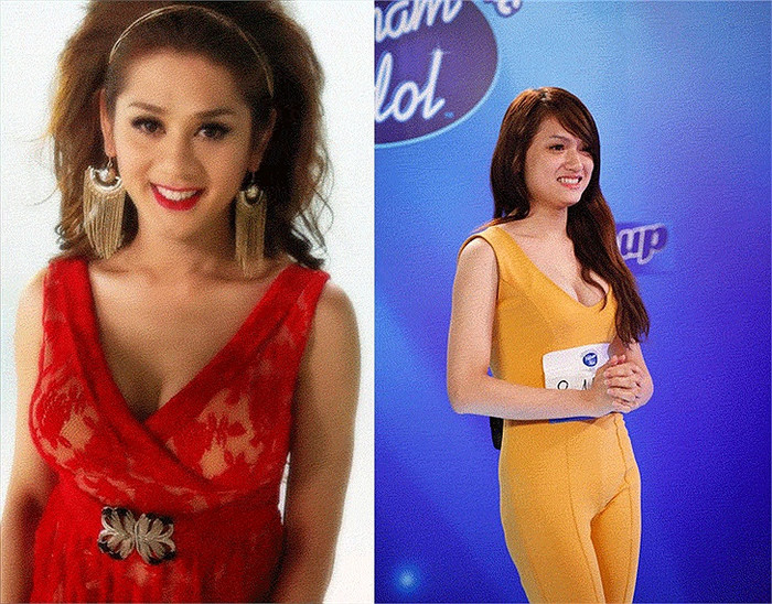 Khanh Chi Lâm nghĩ cô đẹp hơn Hương Giang, bởi người chuyển giới càng sau càng đẹp, còn cô mới tiến hành phẫu thuật nên vẫn còn nhiều nét thô cứng.