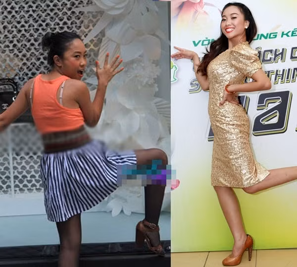 Đoan Trang tinh nghịch, nhí nhố không đúng lúc. Đoan Trang tinh nghịch, nhí nhố không đúng lúc.