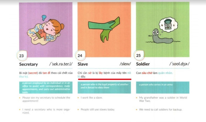 Vì sao tác giả lại nói: Chỉ cần sợ là lây bệnh của mấy tên nô lệ đấy, thế kỷ 21 làm gì nô lệ? (Ảnh:N.D)