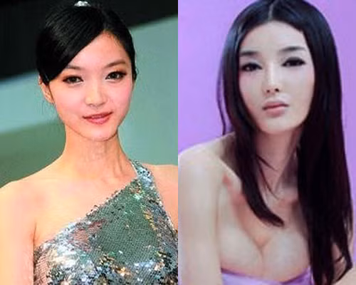 Cô từng sở hữu gương mặt đẹp nhẹ nhàng, tự nhiên.