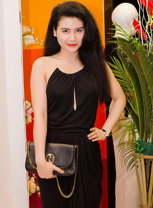 Hình ảnh mới của Quỳnh Hoa tại một sự kiện tổ chức ở Hà Nội tối 21/4