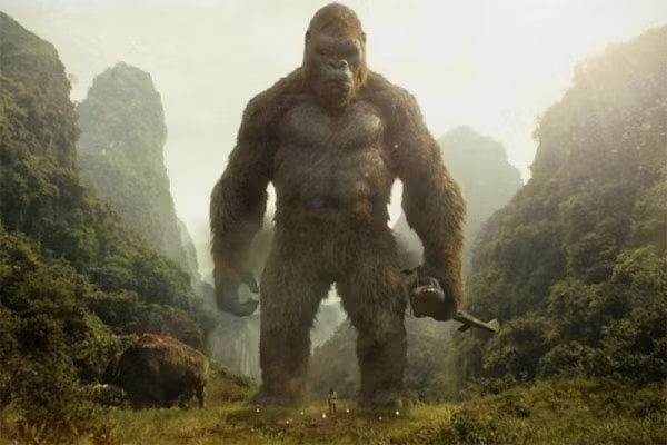 Một cảnh quay trong bộ phim "Kong: Skull Island" được thực hiện tại Ninh Bình. (Ảnh: Baogiaothong.vn)