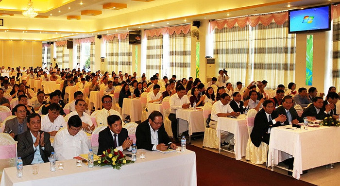 Hơn 500 đại biểu tham dự Hội nghị. Ảnh: Sơn Hải. Hơn 500 đại biểu tham dự Hội nghị. Ảnh: Sơn Hải.