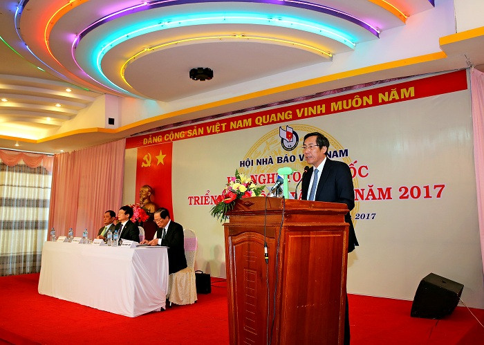 Hội nghị toàn quốc triển khai công tác Hội Nhà báo Việt Nam năm 2017 ảnh 2 Hội nghị toàn quốc triển khai công tác Hội Nhà báo Việt Nam năm 2017 ảnh 2