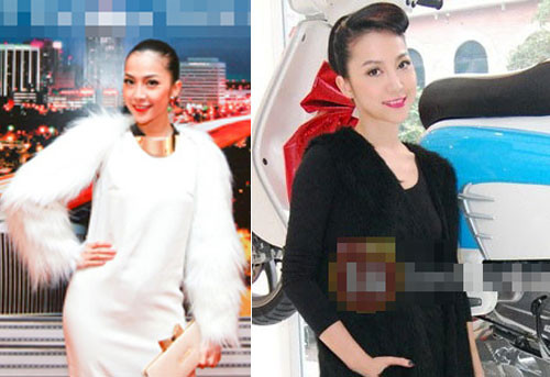 Diện trang phục lông lên người, Linh Nga xinh đẹp như nữ hoàng