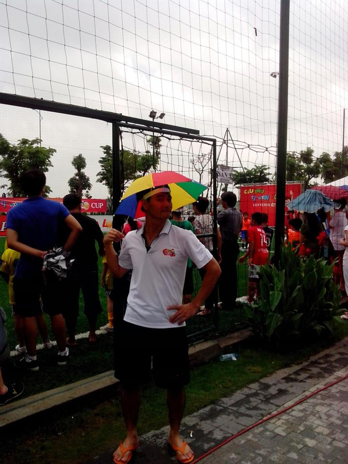 Che nắng kiểu Xuân Bắc.