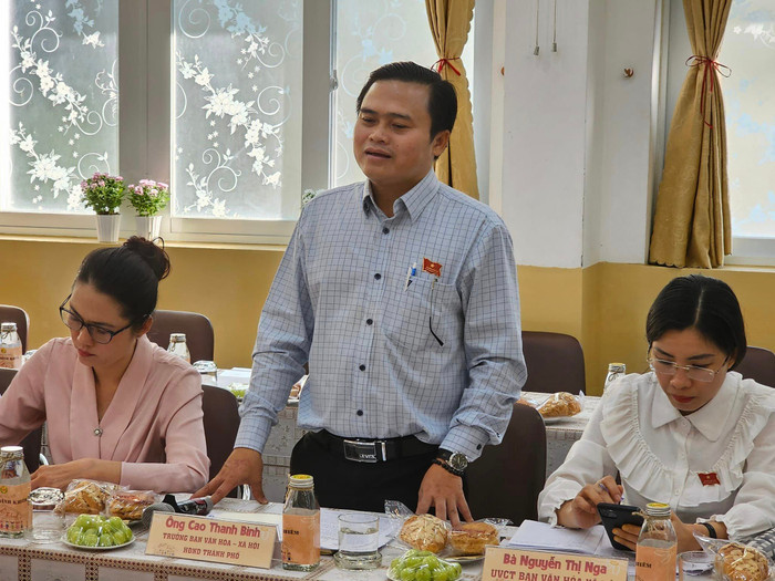 Ông Cao Thanh Bình - Trưởng ban Văn hóa - Xã hội, Hội đồng Nhân dân Thành phố Hồ Chí Minh (ảnh: V.D) gdvn_CAOTHANHBINH.jpg