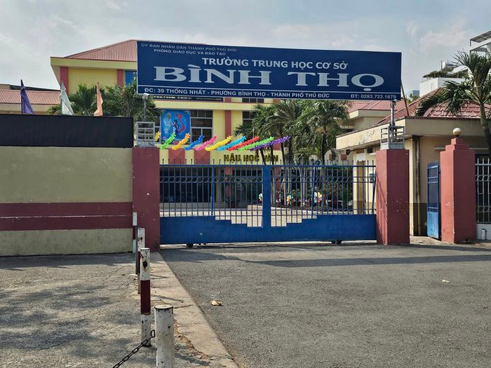Trường trung học cơ sở Bình Thọ, Thành phố Thủ Đức (ảnh minh họa: V.D) gdvn_THCSBInhTho.jpg
