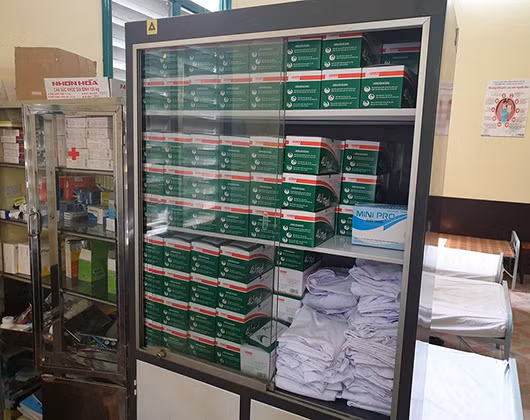 Trường Trưng Vương đã mua 10.000 khẩu trang y tế, chuẩn bị cho ngày đi học lại (ảnh: P.L) Trường Trưng Vương đã mua 10.000 khẩu trang y tế, chuẩn bị cho ngày đi học lại (ảnh: P.L)