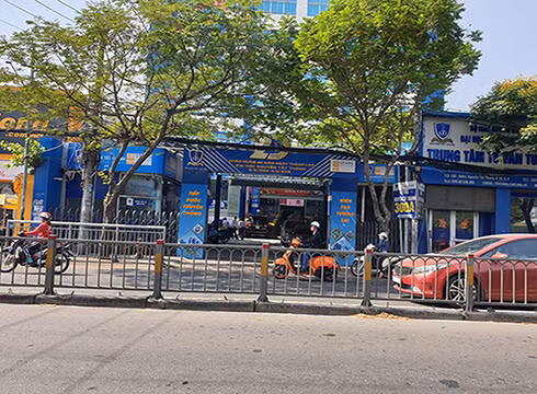 Trụ sở chính của Trường Đại học Nguyễn Tất Thành, Thành phố Hồ Chí Minh (ảnh: P.L)