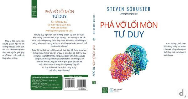 Cuốn "Phá vỡ lối mòn tư duy" được Nhà xuất bản Thế giới và 1988Books phát hành với bản dịch của Lê Hồng Phương Hạ. (Ảnh: docsach24.com)