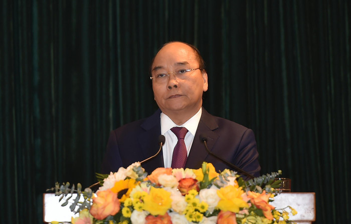 Thủ tướng Nguyễn Xuân Phúc: Hoàn thiện cơ chế phòng ngừa, bảo đảm "không thể tham nhũng". Ảnh: VGP/Quang Hiếu. Thủ tướng Nguyễn Xuân Phúc: Hoàn thiện cơ chế phòng ngừa, bảo đảm "không thể tham nhũng". Ảnh: VGP/Quang Hiếu.