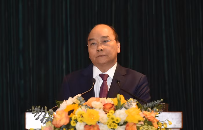 Thủ tướng Nguyễn Xuân Phúc: Hoàn thiện cơ chế phòng ngừa, bảo đảm "không thể tham nhũng". Ảnh: VGP/Quang Hiếu.