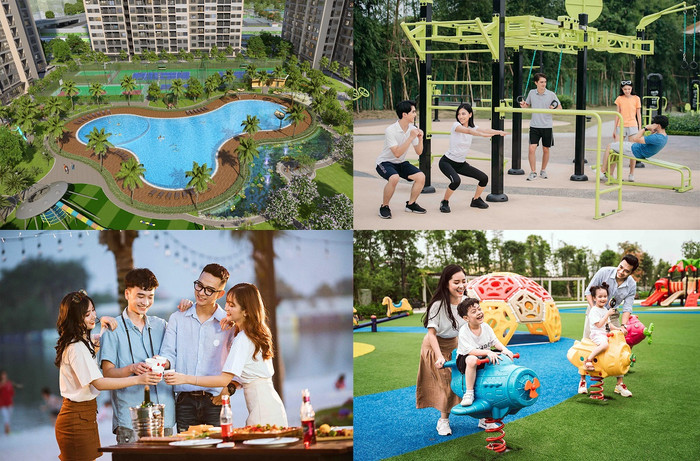 Công viên nội khu không chỉ đáp ứng đầy đủ các tiện ích sống mà còn kết hợp một cách hài hòa, sáng tạo khiến mỗi không gian đều là sự đan xen độc đáo của tiện ích và cảnh quan. Công viên nội khu không chỉ đáp ứng đầy đủ các tiện ích sống mà còn kết hợp một cách hài hòa, sáng tạo khiến mỗi không gian đều là sự đan xen độc đáo của tiện ích và cảnh quan.