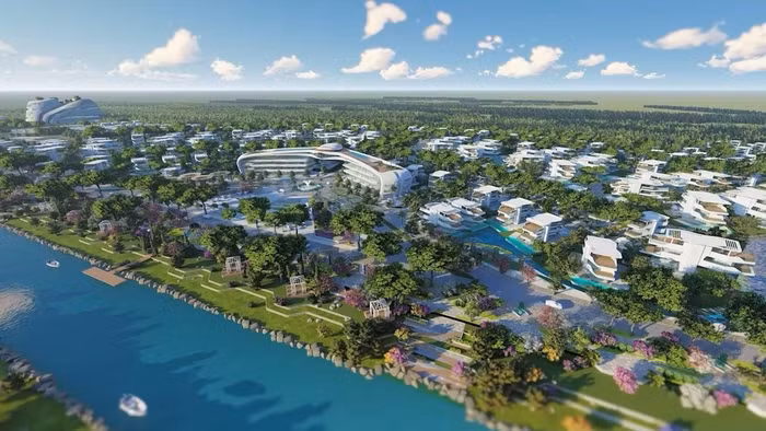 Một phân khu thuộc dự án Sunshine Heritage Resort với các công trình có thiết kế ấn tượng. Một phân khu thuộc dự án Sunshine Heritage Resort với các công trình có thiết kế ấn tượng.