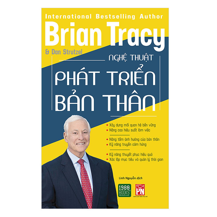 Cuốn sách "Nghệ thuật phát triển bản thân" của tác giả Brian Tracy và Dan Strutzel. (Ảnh: Tiki.vn) Cuốn sách "Nghệ thuật phát triển bản thân" của tác giả Brian Tracy và Dan Strutzel. (Ảnh: Tiki.vn)
