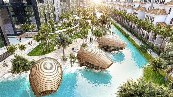 Sunshine Crystal River mang đến không gian sống như nghỉ dưỡng cho cư dân. Sunshine Crystal River mang đến không gian sống như nghỉ dưỡng cho cư dân.