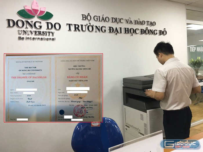 Trường Đại học Đông Đô để xảy ra không ít bê bối. (Ảnh minh họa: Vũ Phương)