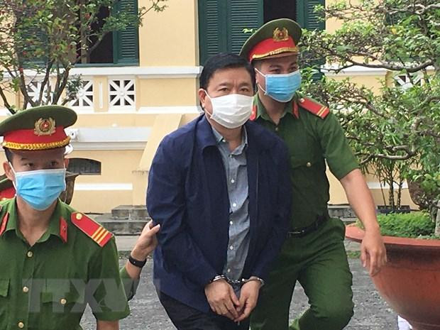 Ông Đinh La Thăng bị phạt 30 năm tù. (Ảnh: TTXVN)