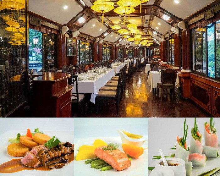 Không gian rộng rãi nhìn ra Hồ Gươm huyền thoại cùng các món ăn hấp dẫn hứa hẹn mang lại một trải nghiệm ẩm thực khó quên.