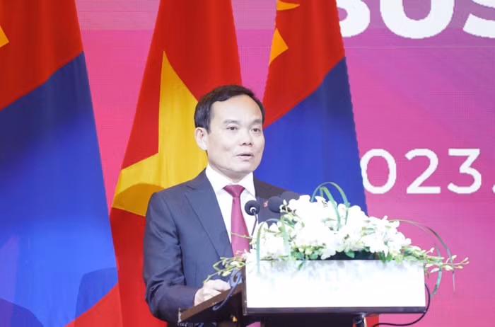 Phó Thủ tướng Trần Lưu Quang phát biểu tại Diễn đàn Doanh nghiệp Việt Nam - Mông Cổ.