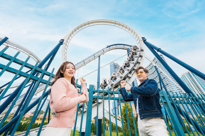 Gác lại mọi căng thẳng với các hoạt động giải trí ở công viên Rồng.