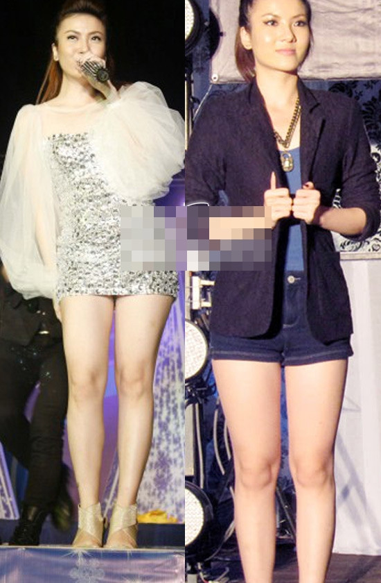 Yến Nhi tuy chân to và không cân nhưng vẫn hồn nhiên khoe chân Yến Nhi tuy chân to và không cân nhưng vẫn hồn nhiên khoe chân