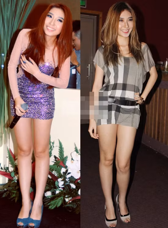 Khổng Tú Quỳnh chẳng ngại ngần khoe cặp đùi có bắp to