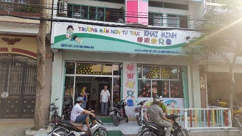 Trường mầm non tư thục Khai Minh, nơi xảy ra sự việc đáng tiếc với cháu Phát (Ảnh: P.L) Trường mầm non tư thục Khai Minh, nơi xảy ra sự việc đáng tiếc với cháu Phát (Ảnh: P.L)