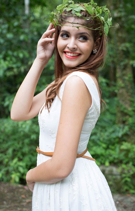 Hình ảnh trong sáng trước kia của Andrea.