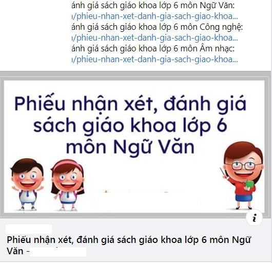 Giáo viên chỉ cần kích chuột là có ngay nhận xét, đánh giá sách giáo khoa. (Ảnh chụp màn hình) Giáo viên chỉ cần kích chuột là có ngay nhận xét, đánh giá sách giáo khoa. (Ảnh chụp màn hình)