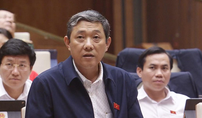 Đại biểu Hồ Thanh Bình, đoàn An Giang. Ảnh: VGP